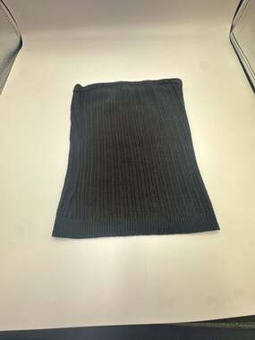Guess Collection Black Ribbed Knit Strapless Tube Top